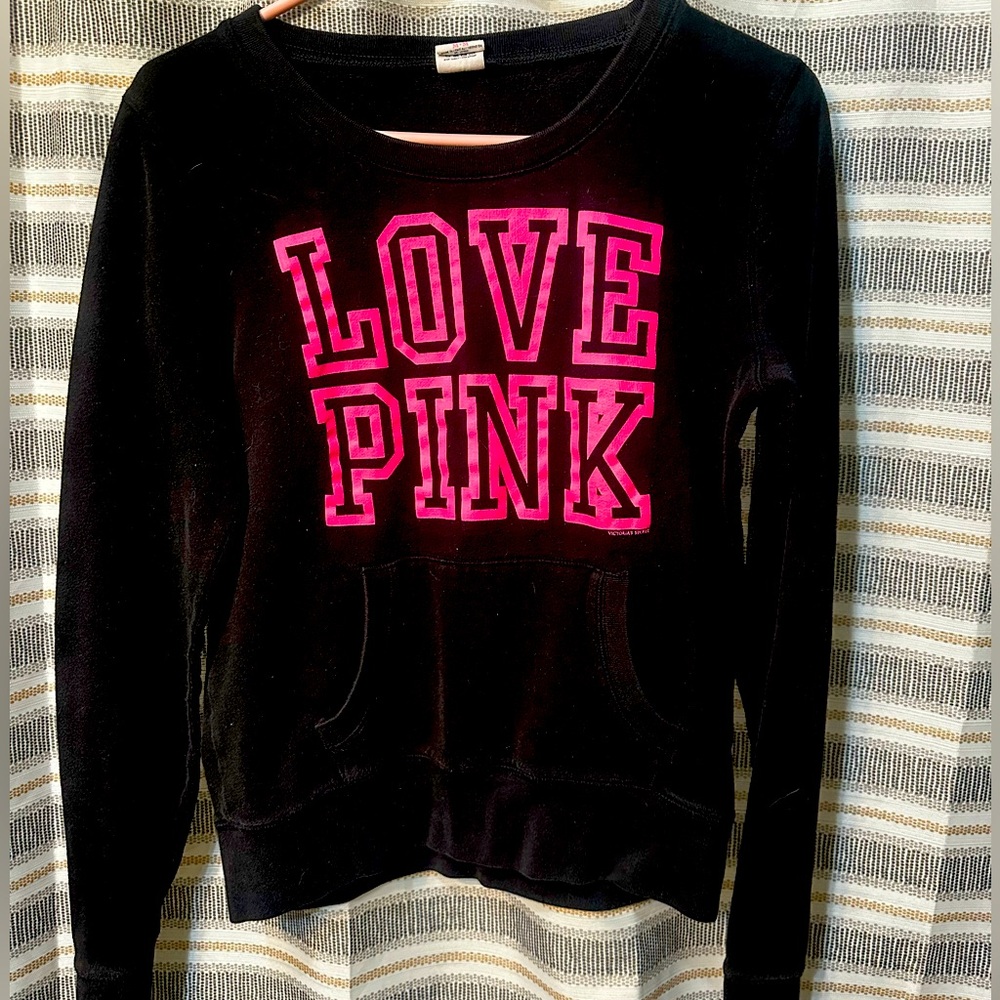 Black Sweatshirt Victoria’s Secret PINK